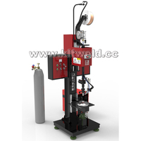 TIG automatic welding machine for pipe flange rotary welding torch