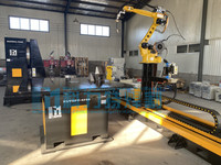 Early installation inspection of welding robot workstation