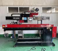 Longitudinal seam welding machine used in galvanized sheet water tank