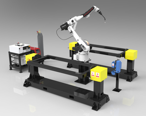 Kawasaki Welding Robot Workstation - Dual Station